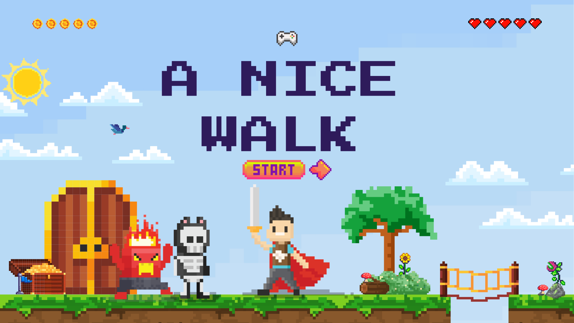 A Nice Walk Cover